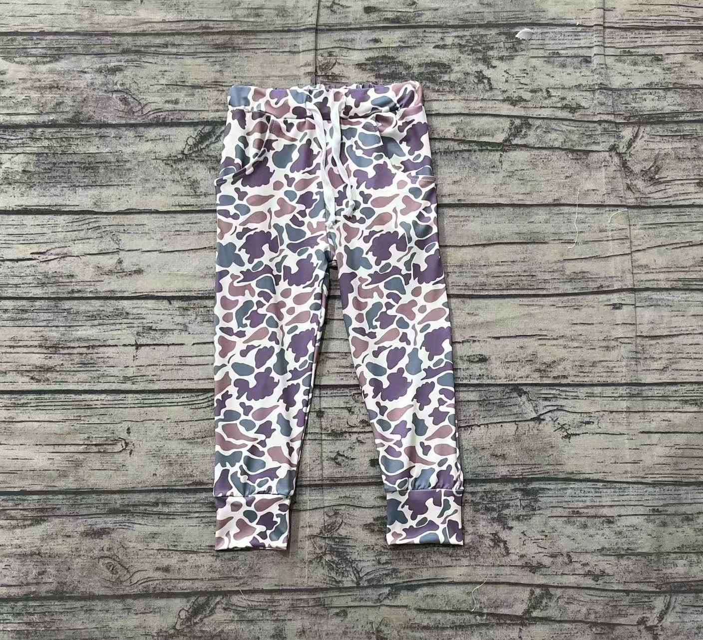 pre -order camo long pants P0659