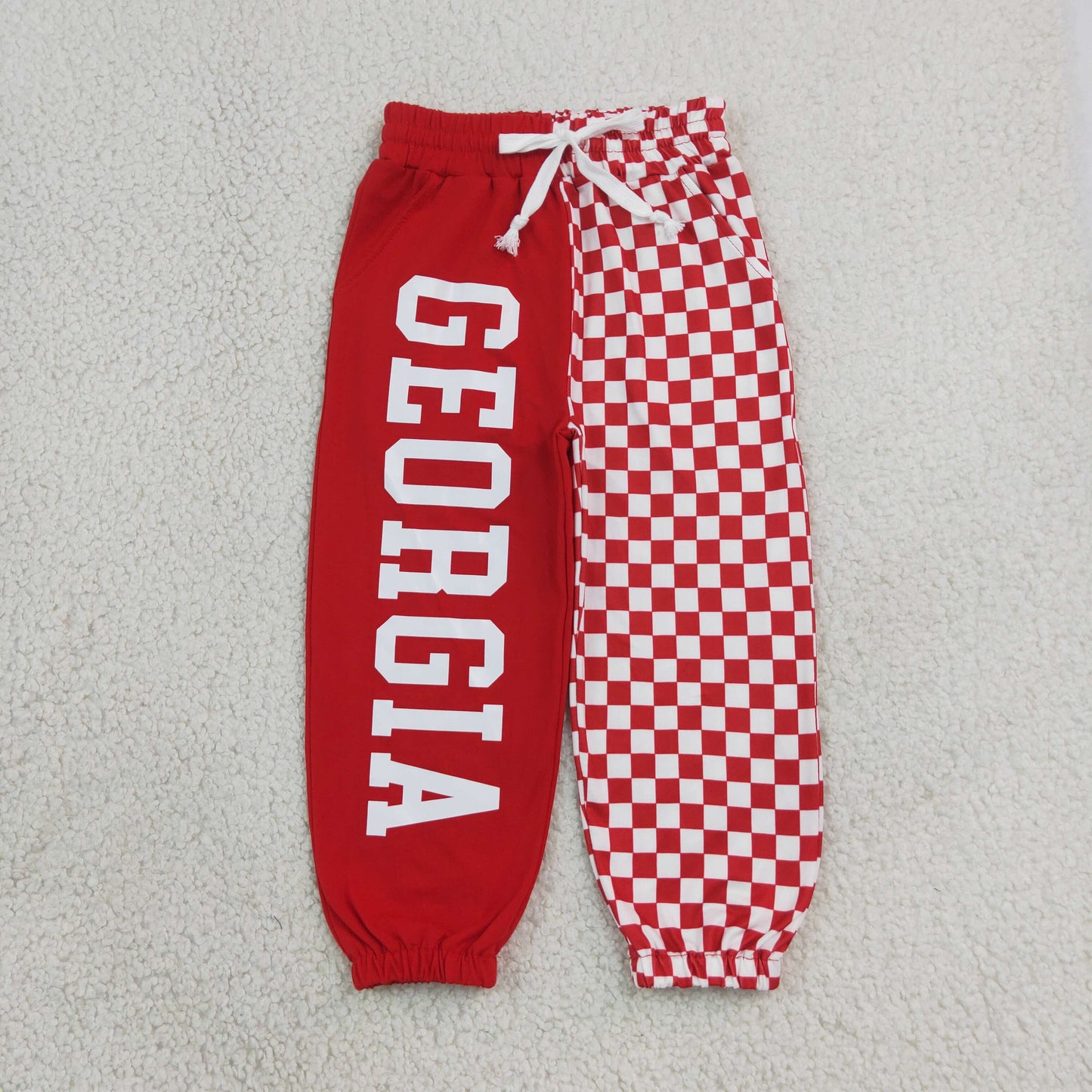 P1063 Vinyl School Team GEORGIA Kids Jogger Pants