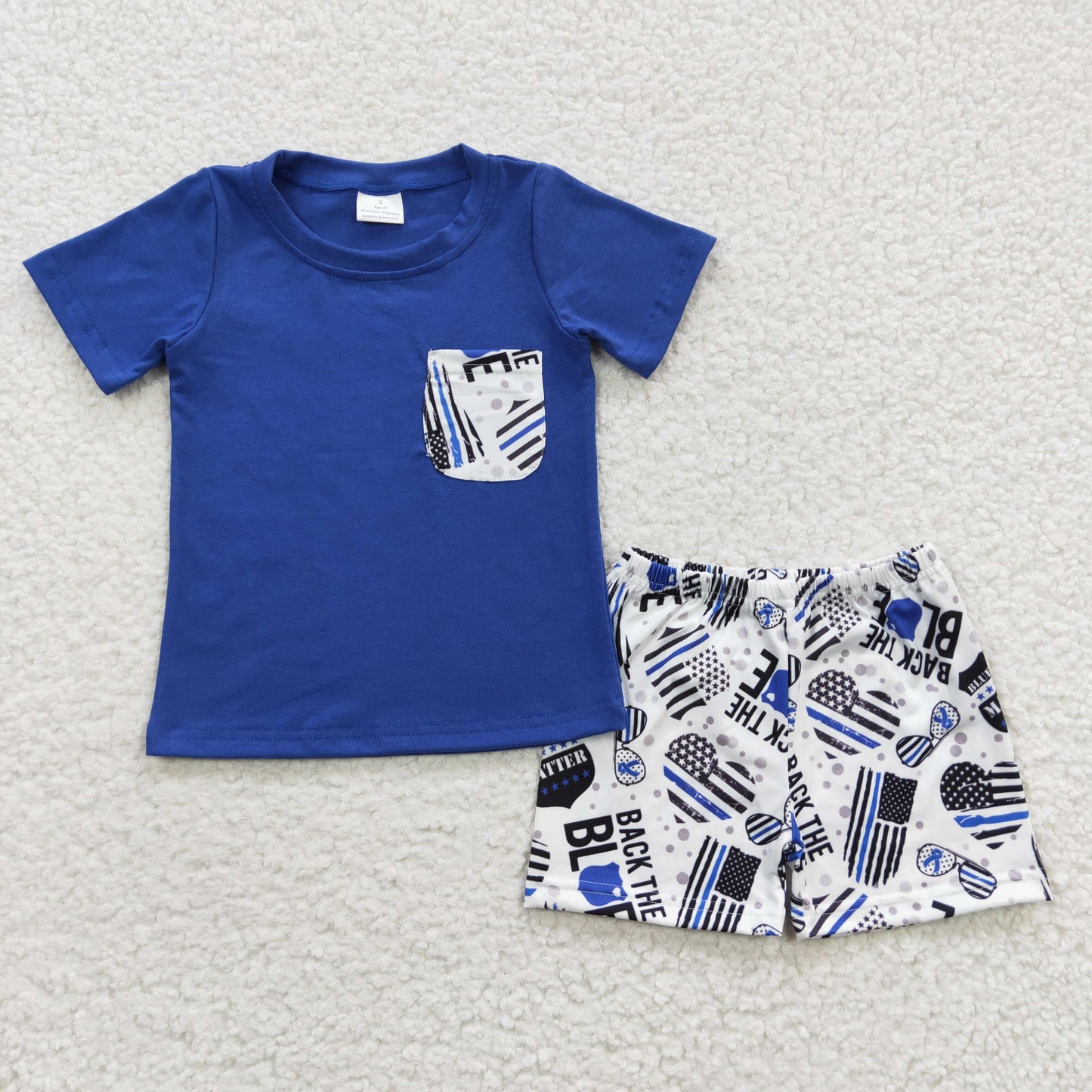 Flag Short Summer Boy Set