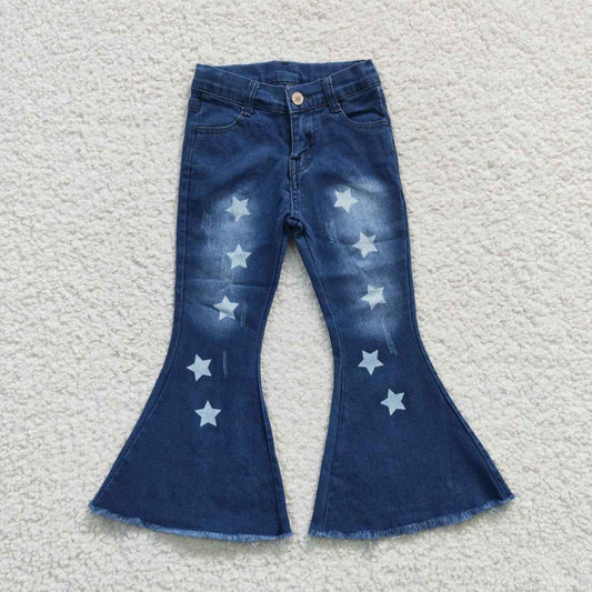 Blue Star Bell Pants Jean