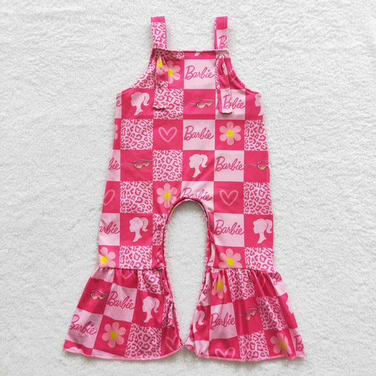 Pink Cartoon Jumpsuit