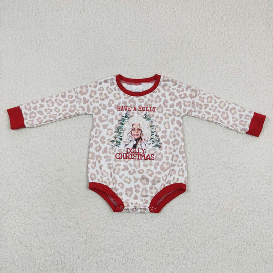Christmas Cartoon baby long sleeves romper