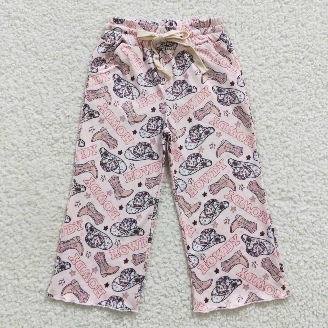 Western Pink Hat Boots Pants