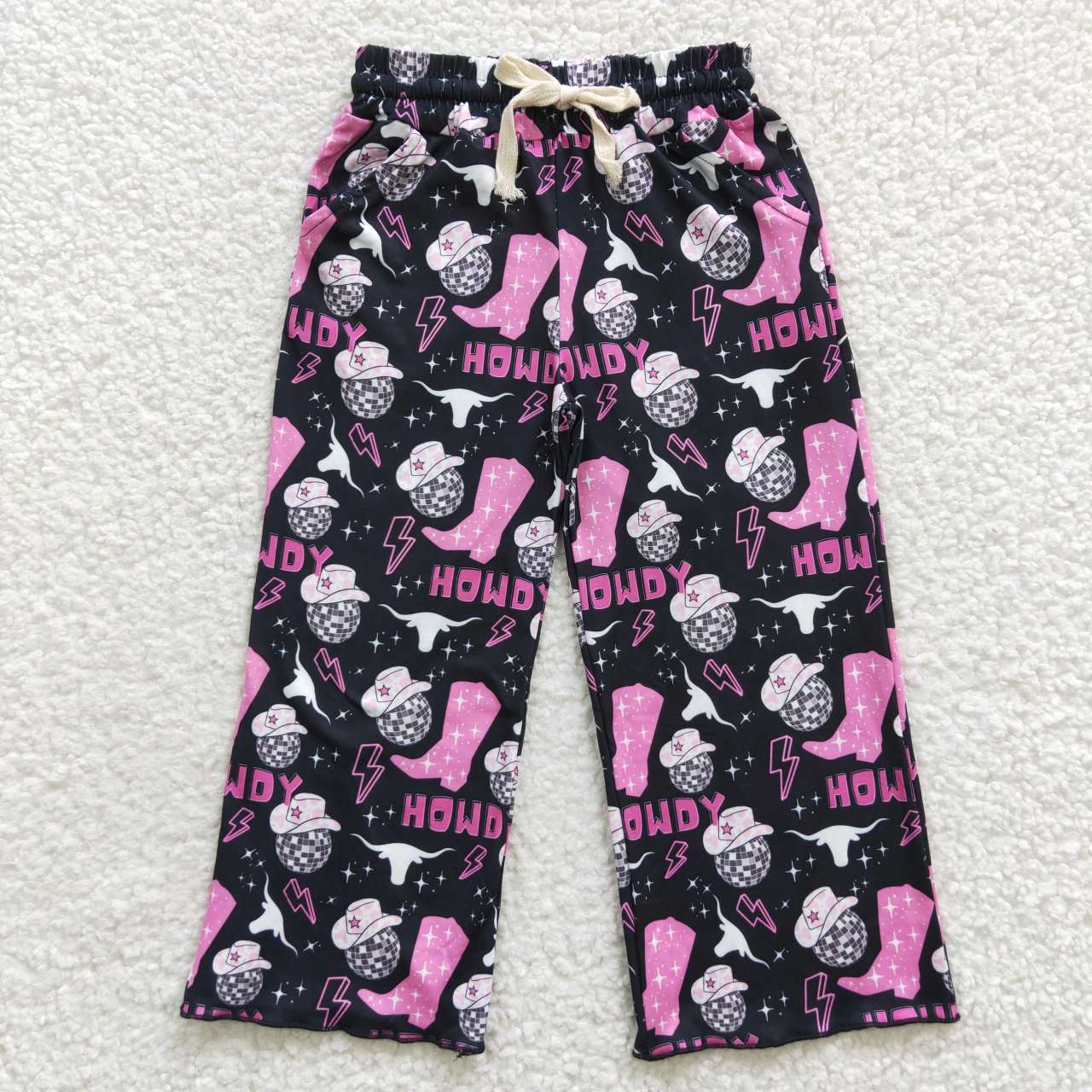 Western Boots Cow Pants