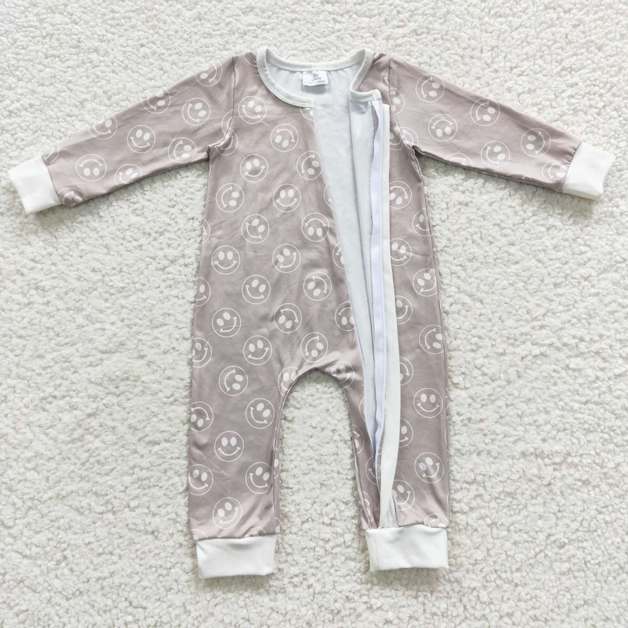 Smile Baby Romper With zipper