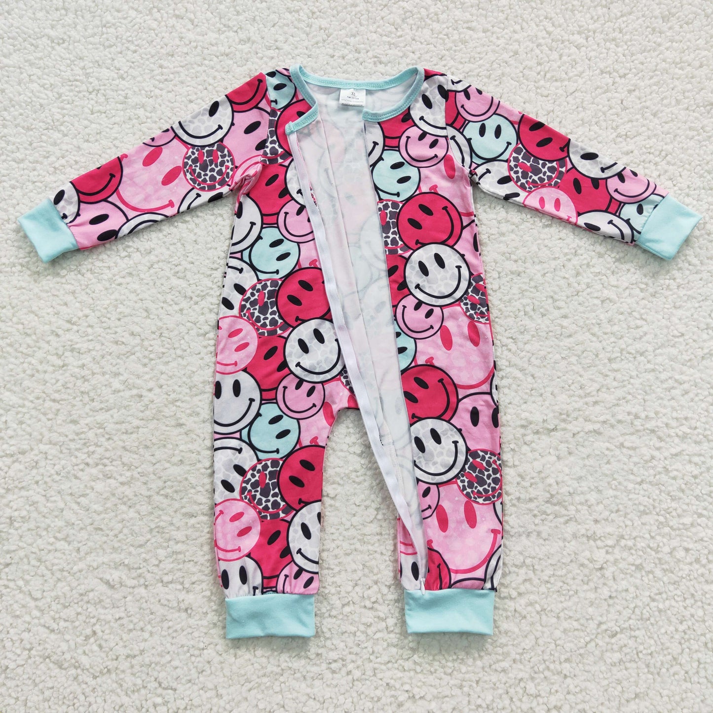 Smile Baby Romper With zipper