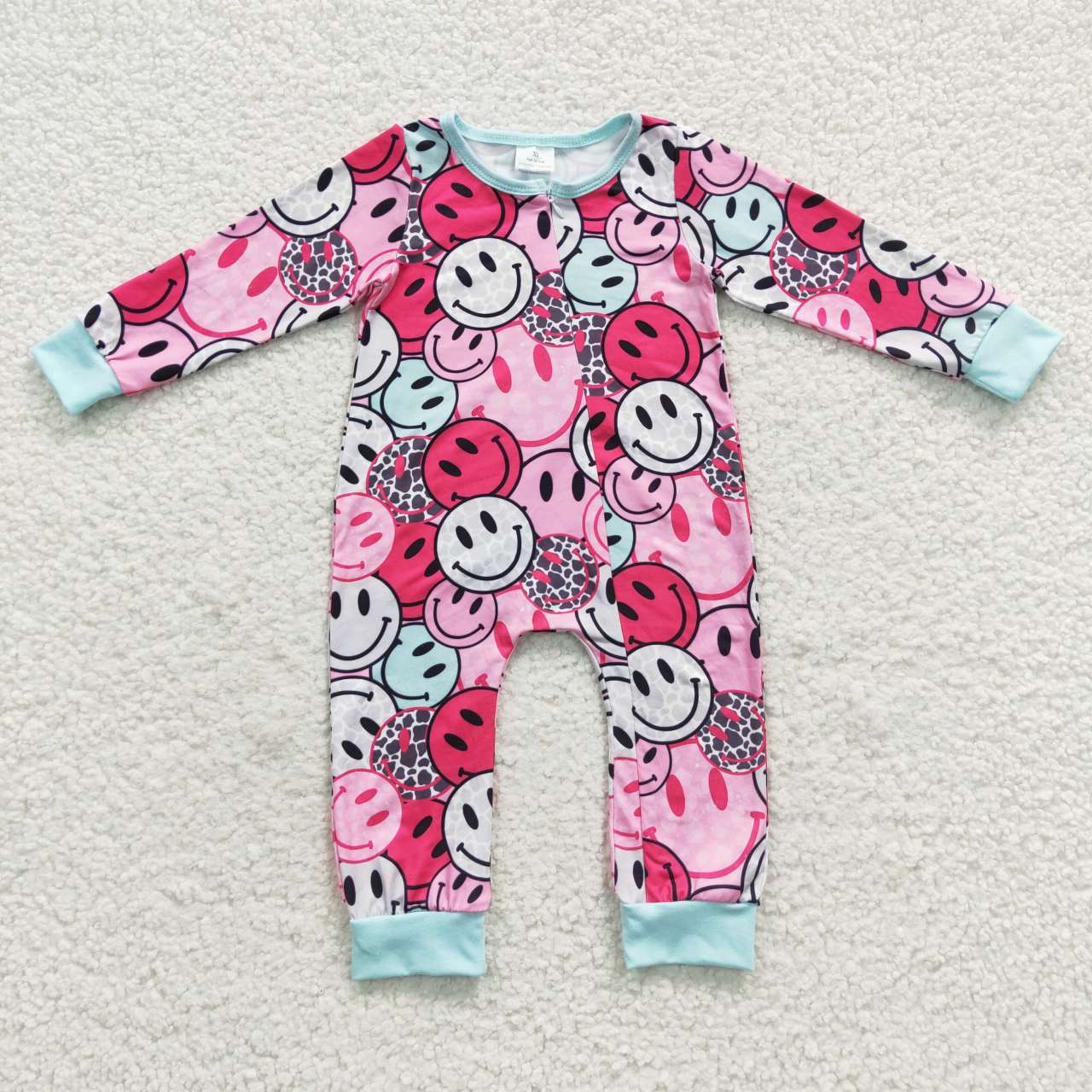 Smile Baby Romper With zipper