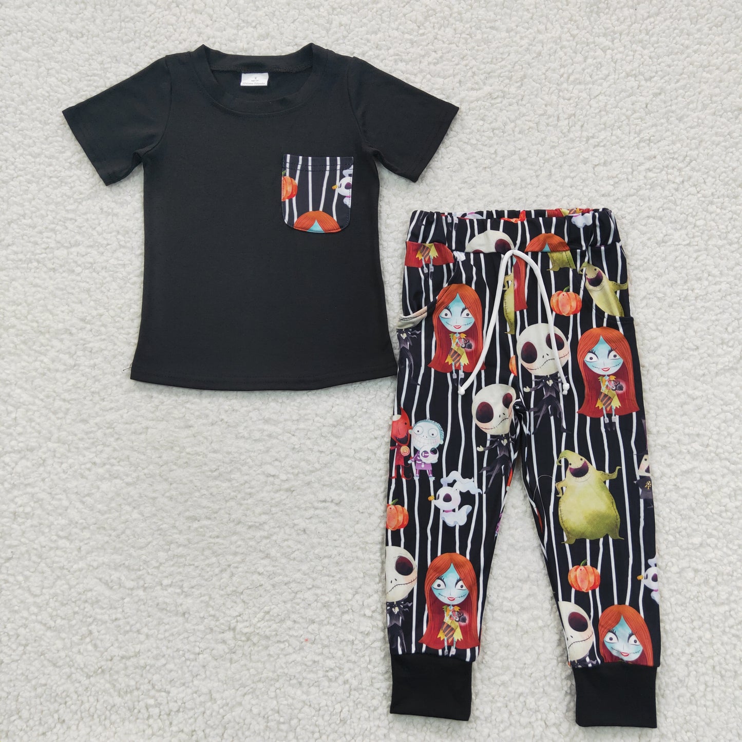Halloween Black Boy Set