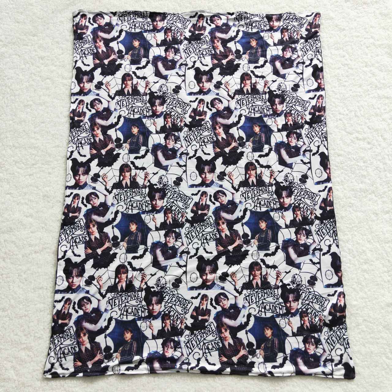 Wednesday Cartoon Kids's Blanket