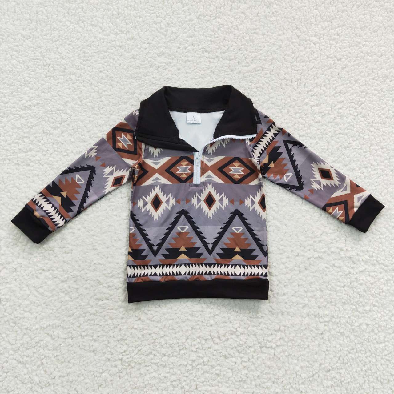 Western With Button Boy Shirt