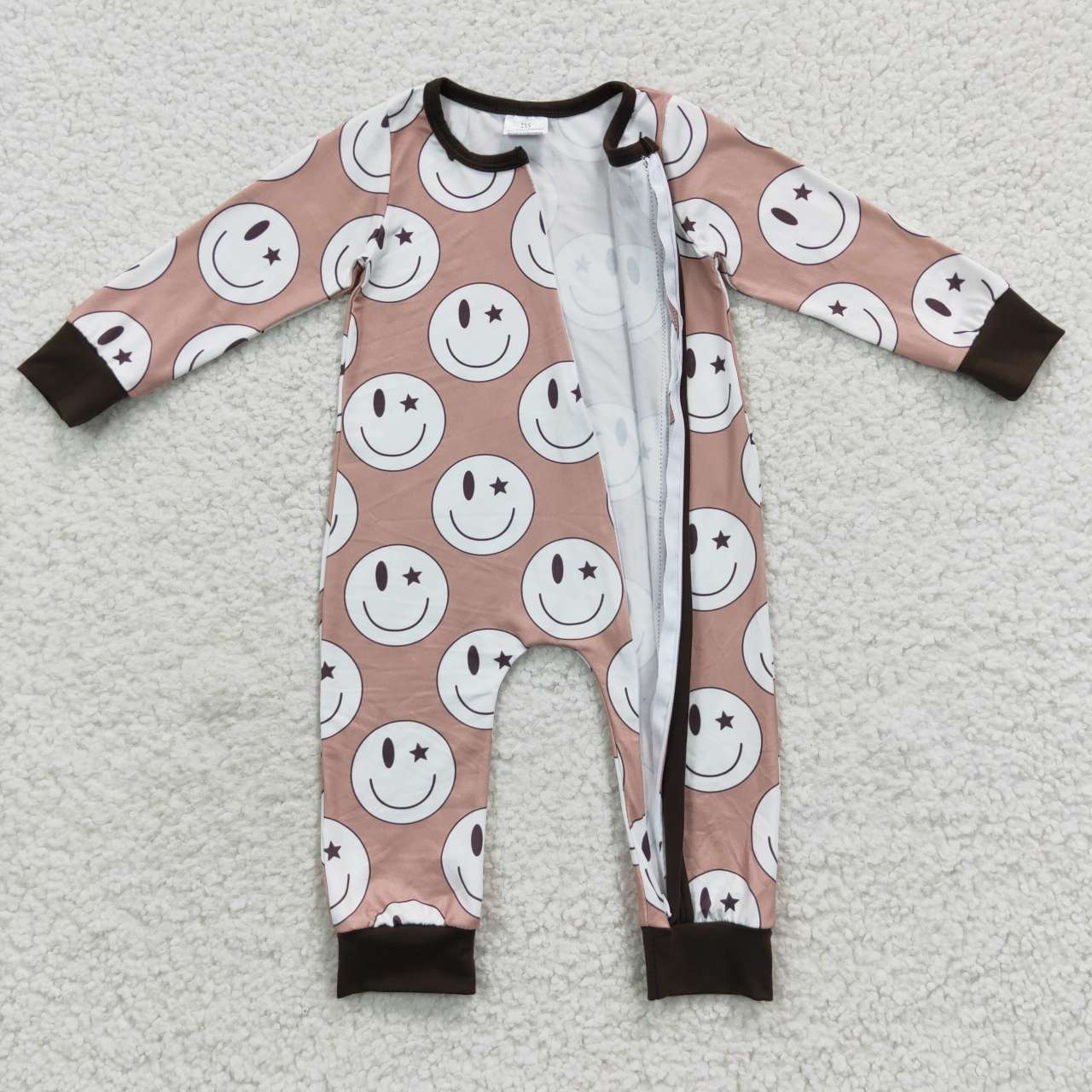 Smile Baby Romper With zipper