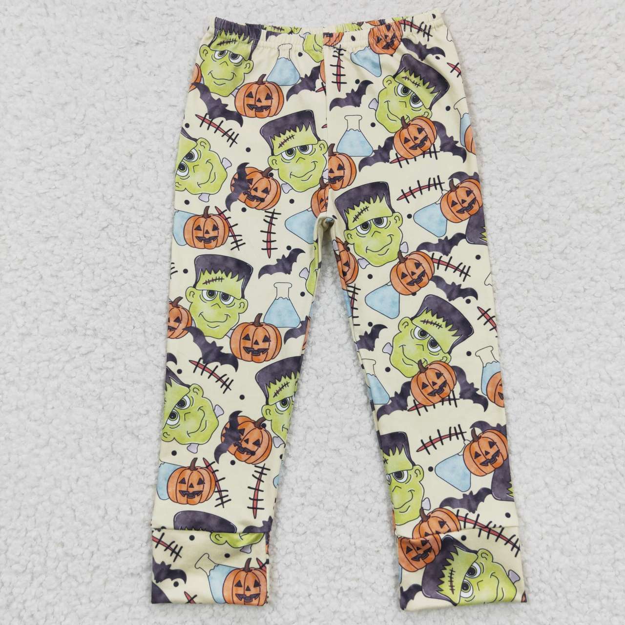 Halloween Cartoon Pumpkin Pants