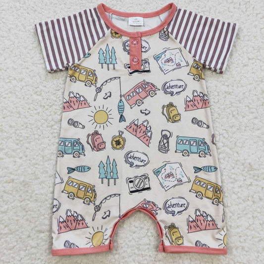 Go Fish Boy Baby romper
