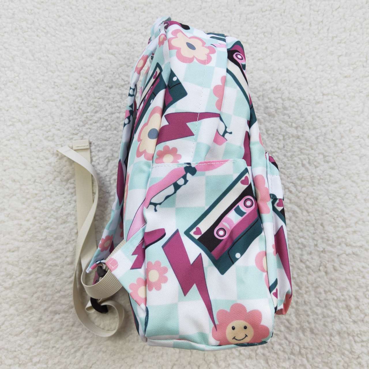 Western Cactus Boots Cow Print BACKPACK