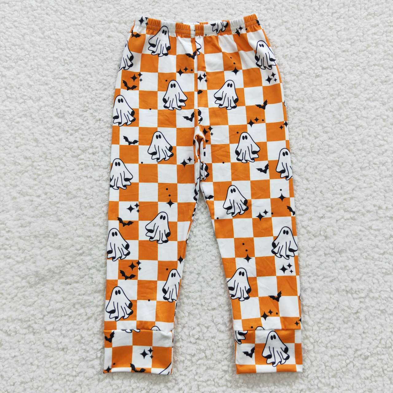 Halloween Orange Cartoon Pants