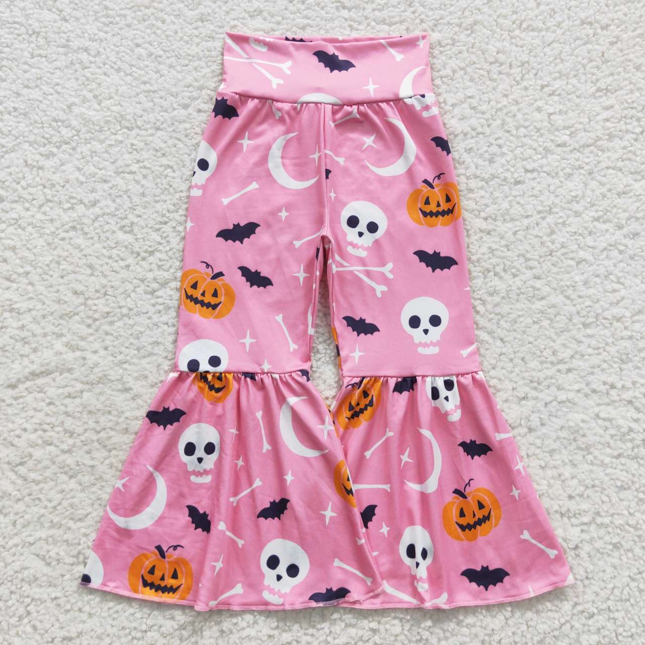 Halloween Pumpkin Bell Pants