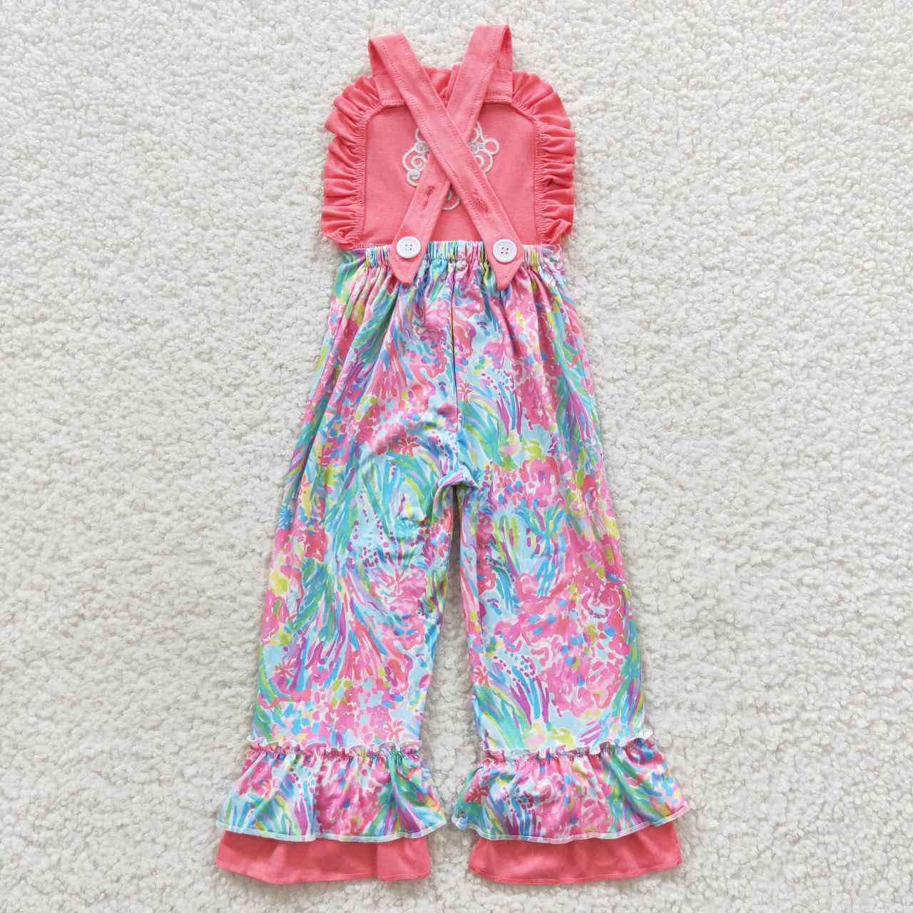 Christmas Pink Santa Jumpsuit