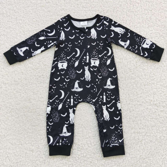 Halloween Ghost Baby Romper Baby Romper With zipper