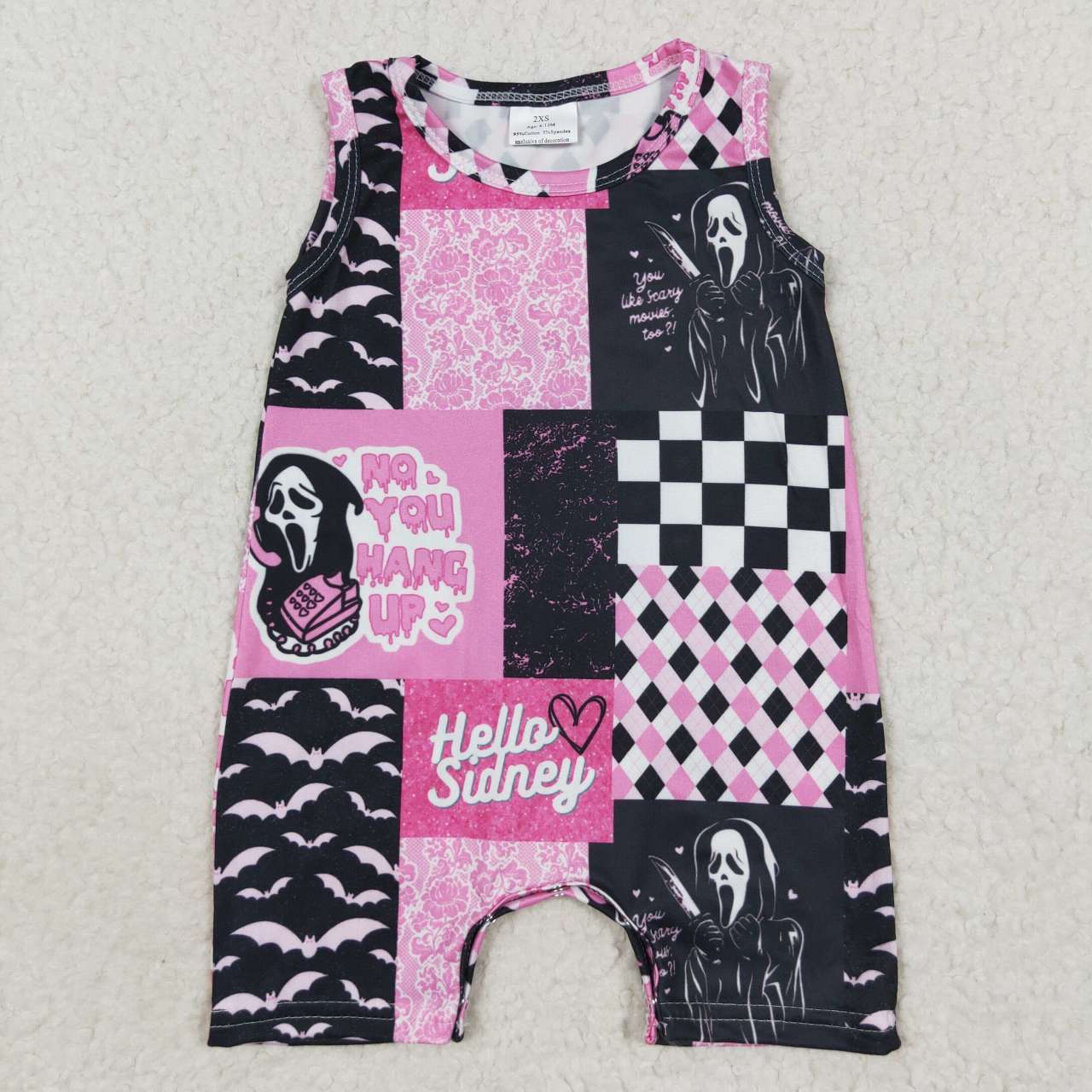 Cartoon Short Romper