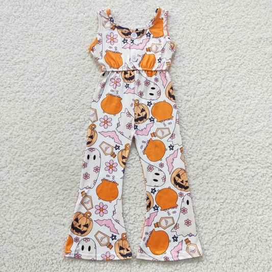Orange pumpkin Jumpsuit