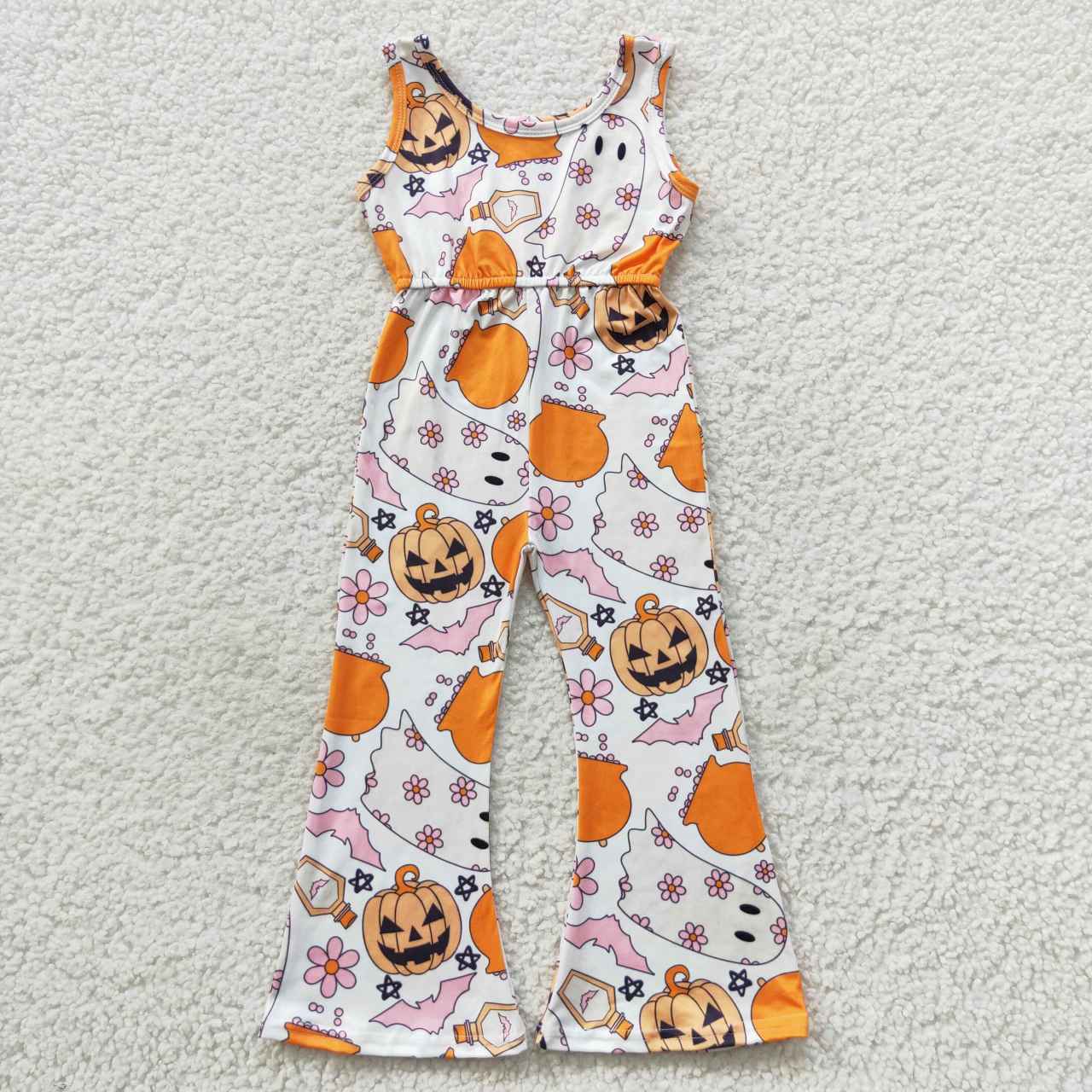 Orange pumpkin Jumpsuit
