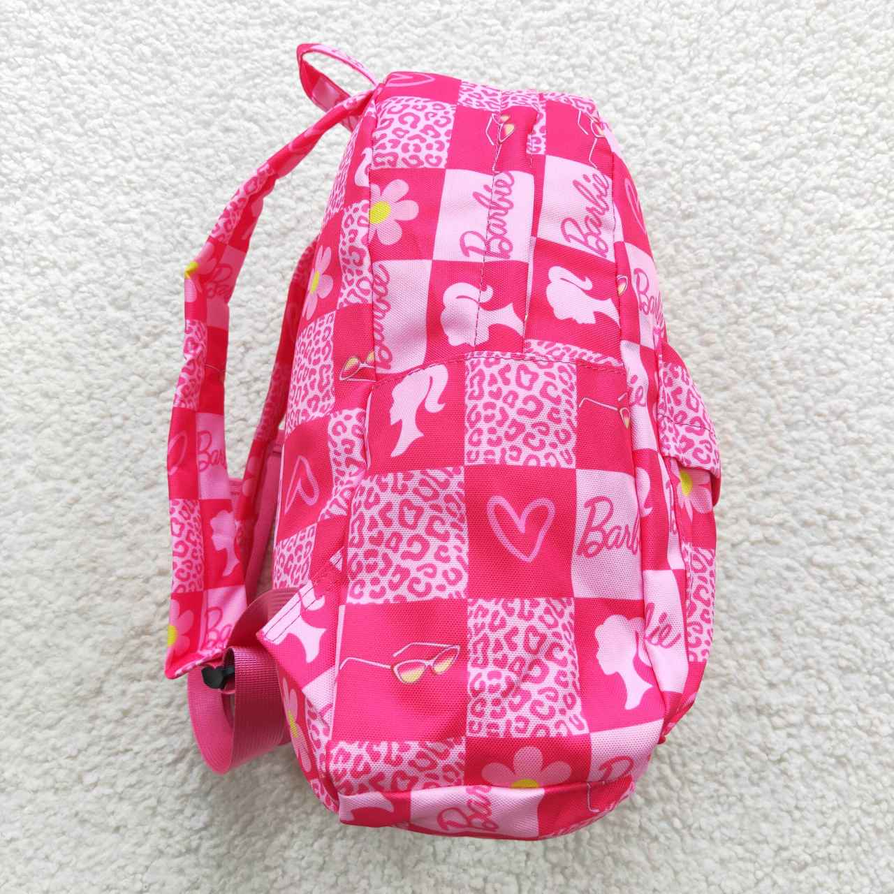 Pink Floral Cartoon BACKPACK