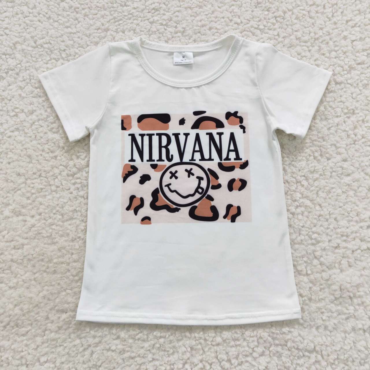 Leopard Smile Girls Shirt