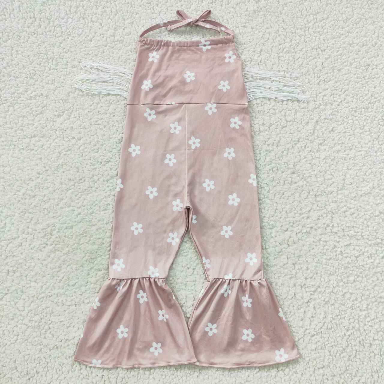 Floral Tassel Jumpsuit