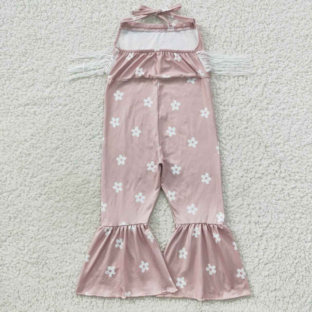 Floral Tassel Jumpsuit
