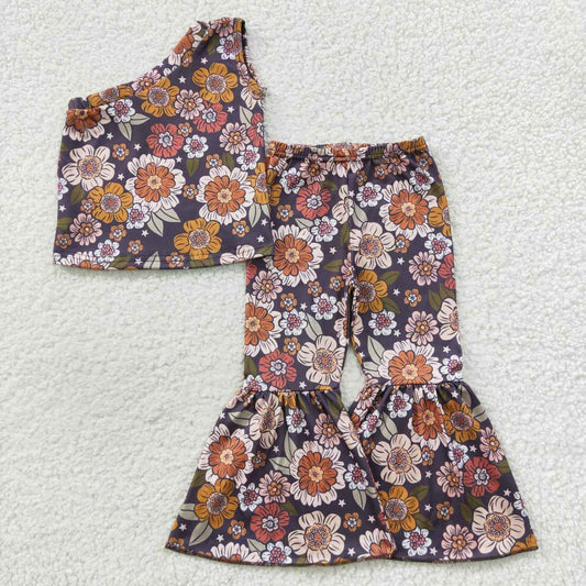 Floral Print Girls Set