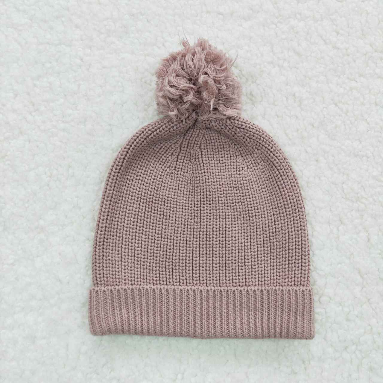 Dark Purple Woolen hat
