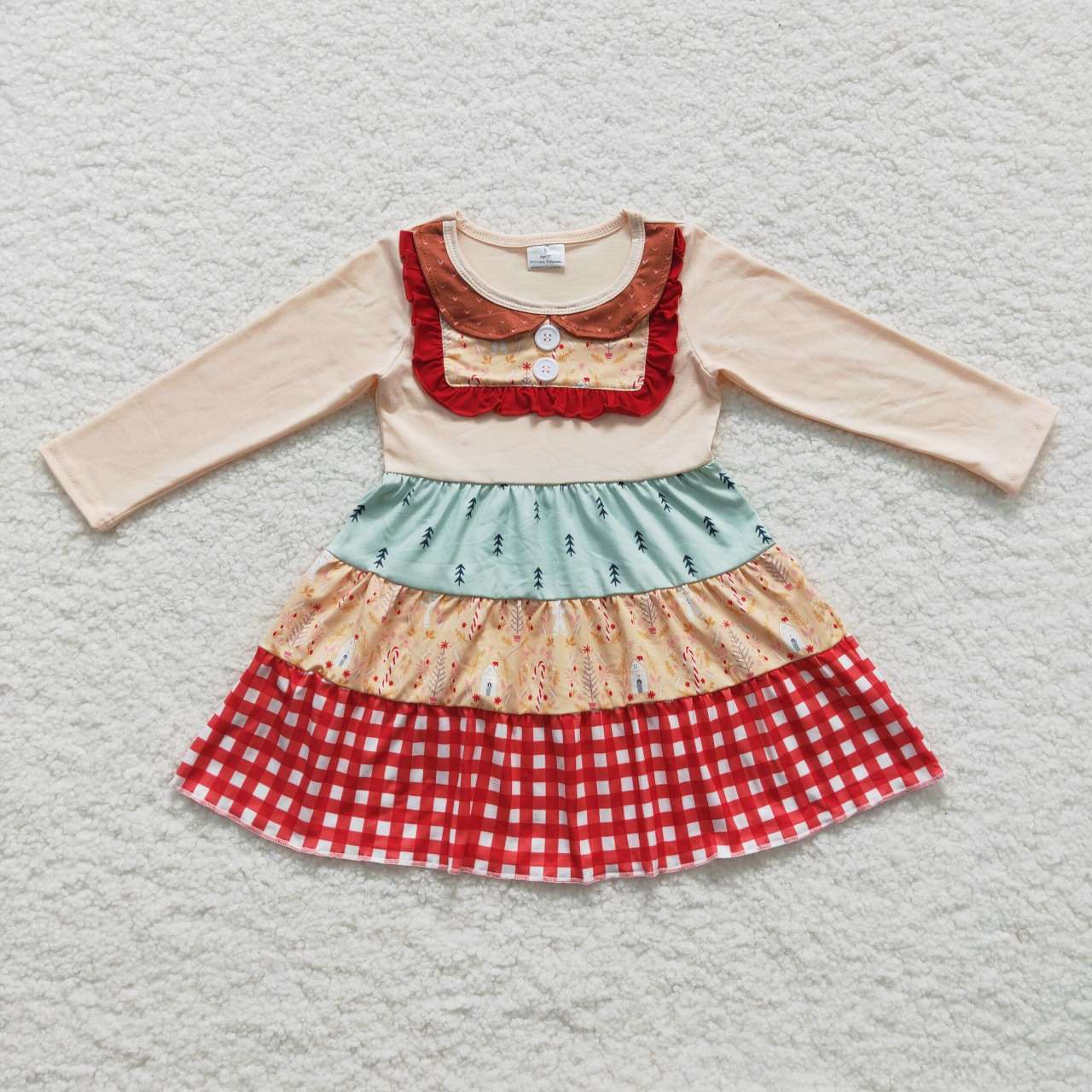 Christmas 3 tier dresses dress