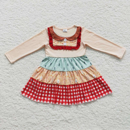 Christmas 3 tier dresses dress
