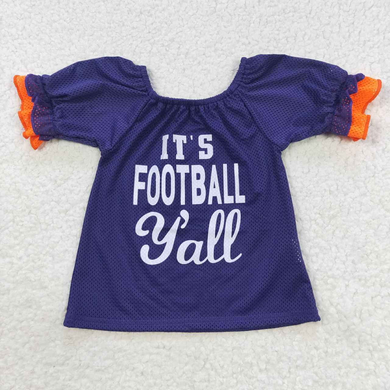 Purple Sports fabric top