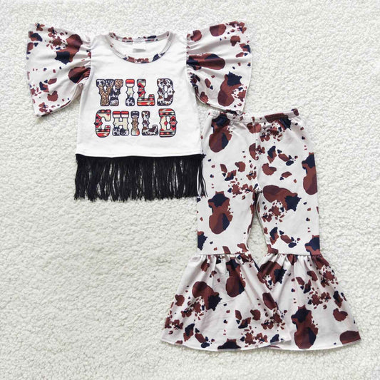 Cow Leopard Wild Girls Set