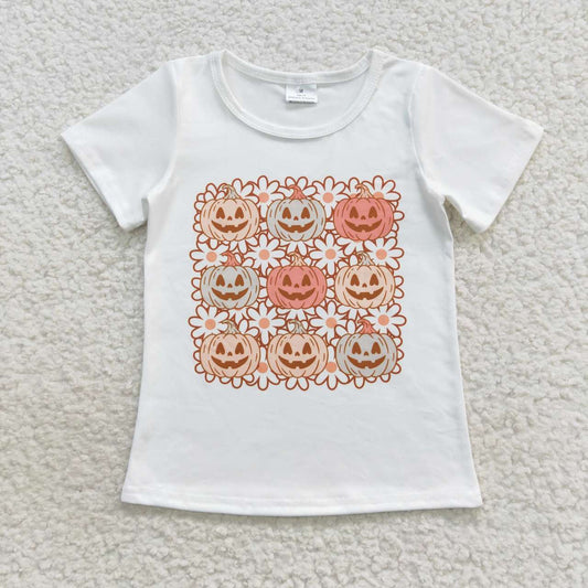 Smile Pumpkin Short Shirt