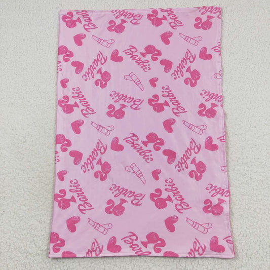 Pink Letter Kids's Blanket