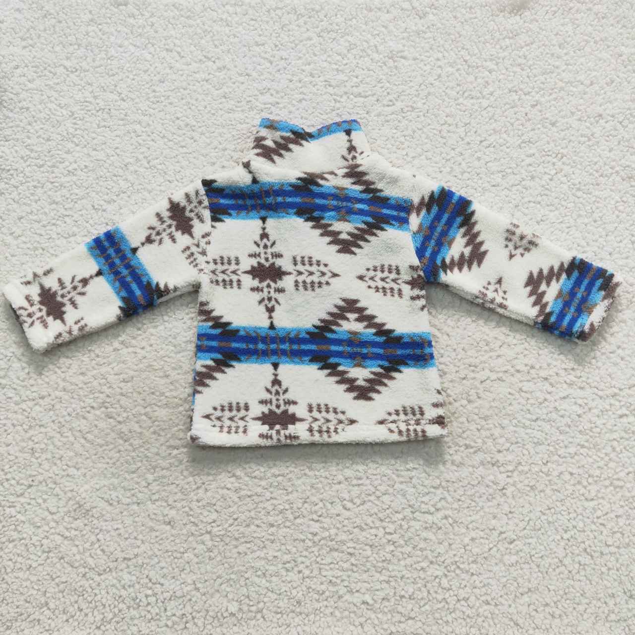 Western Blue cow girls coat