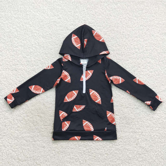 Black Baseball With Zipper Coat