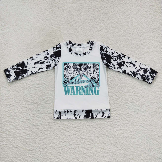 western Leopard Cow Shirt