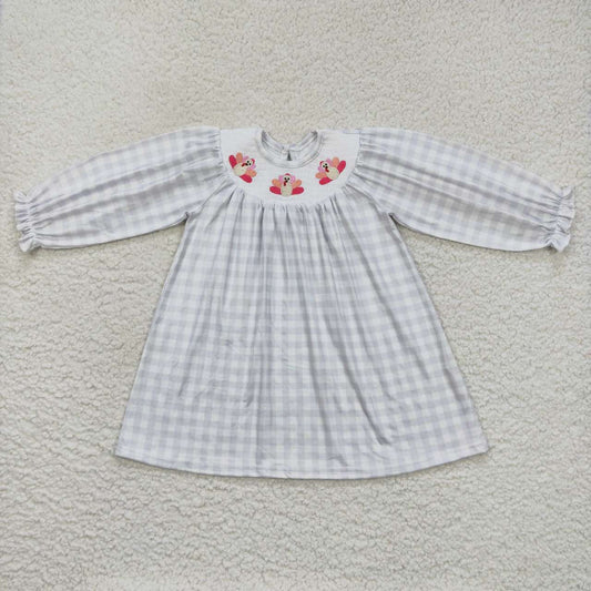 Thanksgiving Turkey Smock Girls Dress