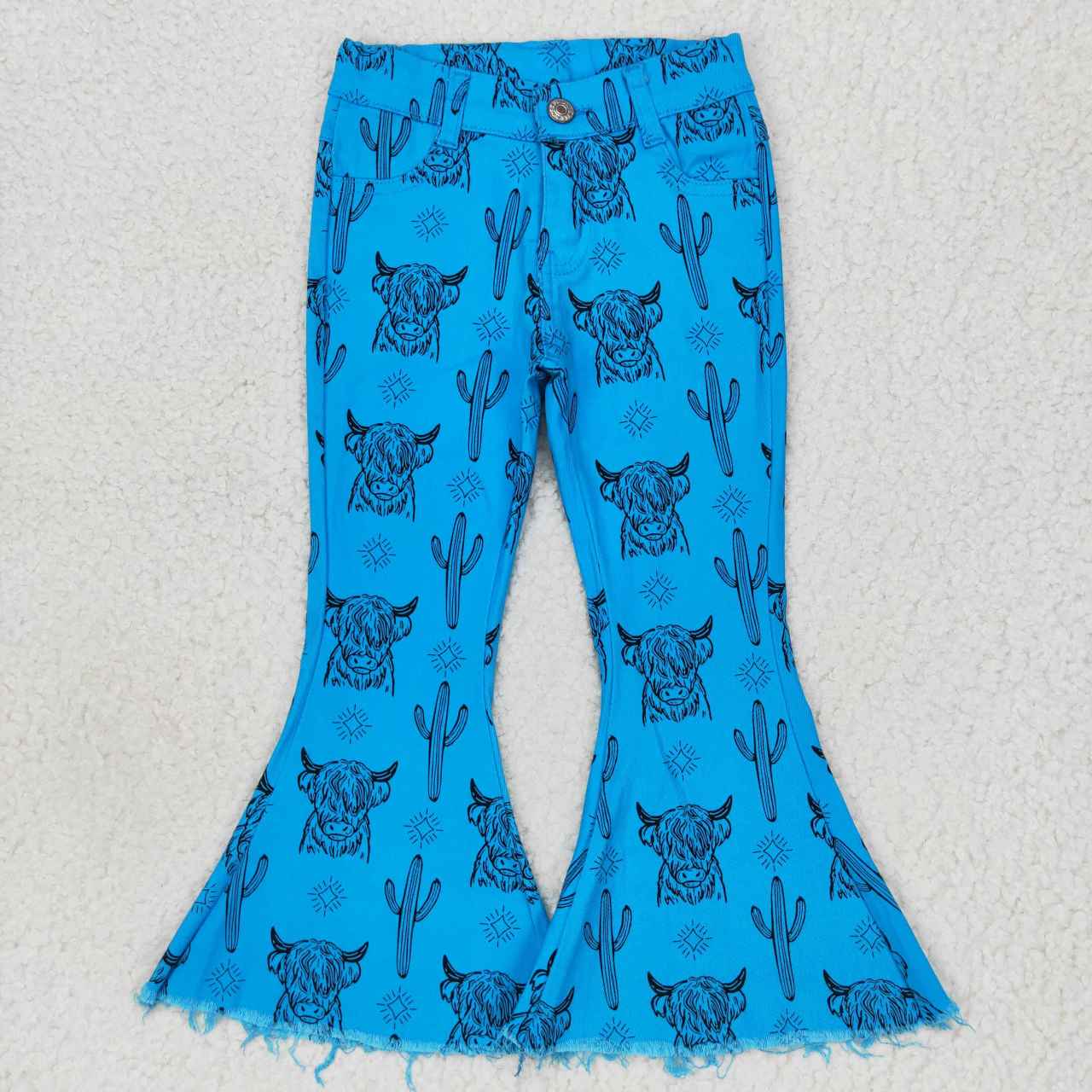 Blue Cow Bell Jeans