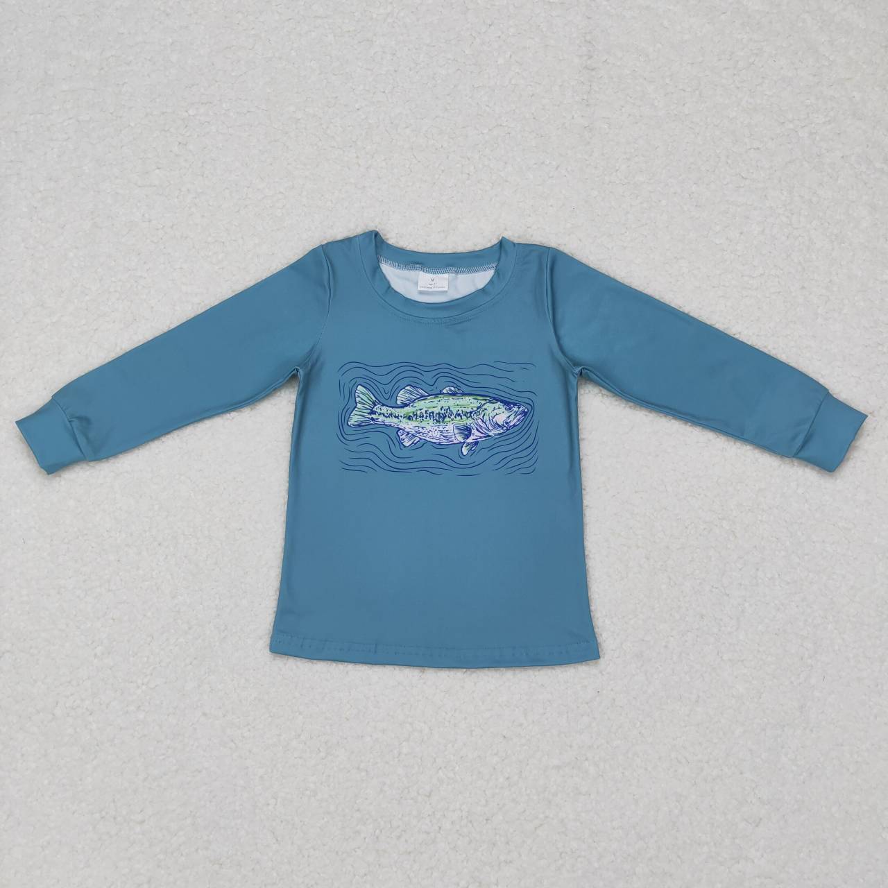 Fish Print Long sleeve Shirt