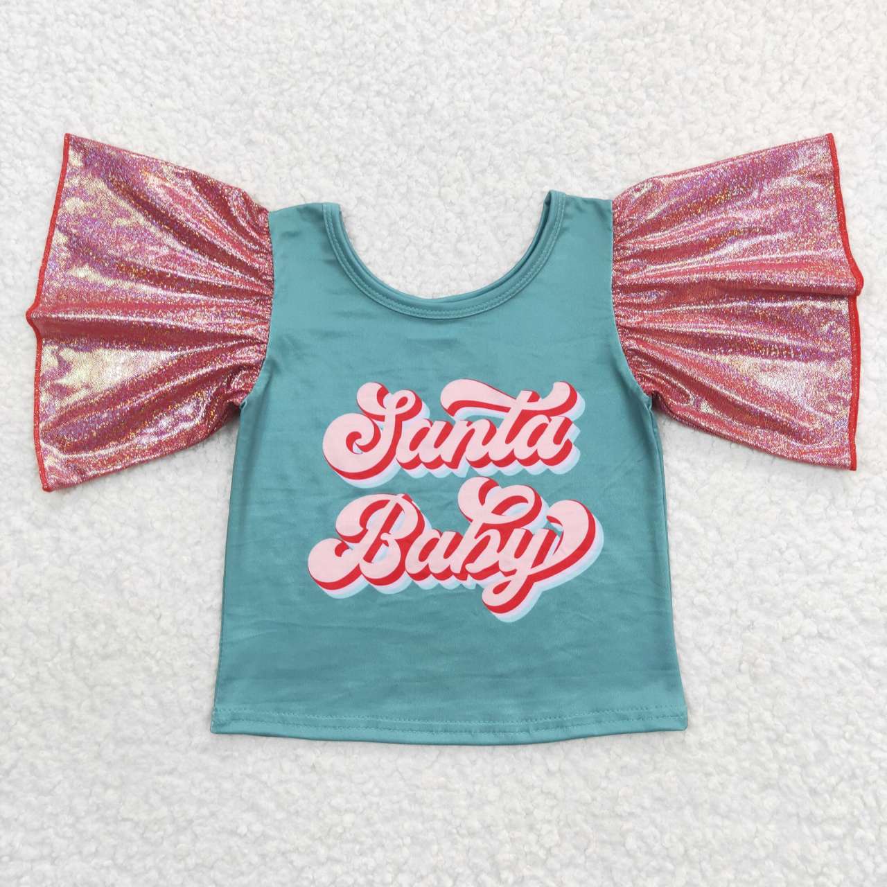 Christmas Santa Baby Top
