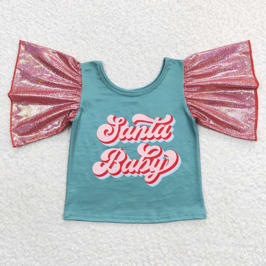 Christmas Santa Baby Top