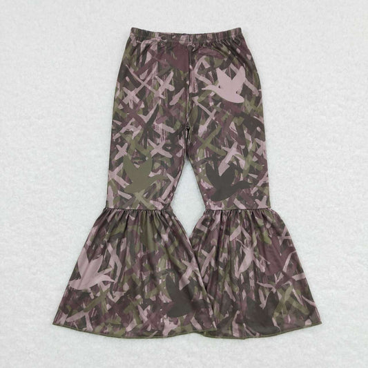 Camo Deer print Bell Pants