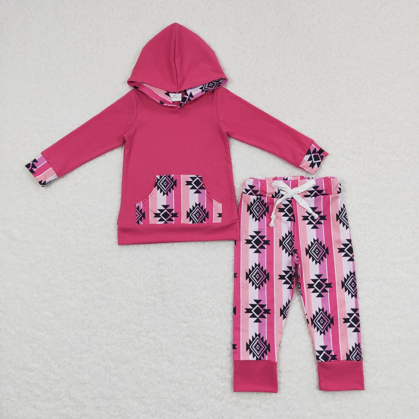 Western Pink Jogger Outfit