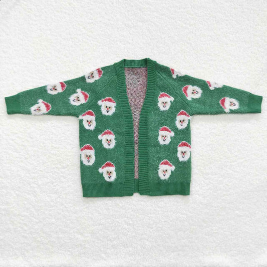 Christmas Green Santa Sweater (pre-order ,ready 2-3week)