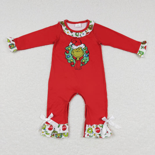 Christmas Red Cartoon Baby Romper