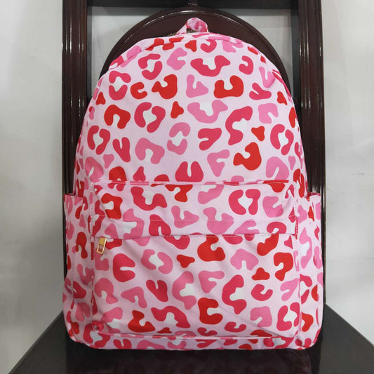 Pink Leopard Print BACKPACK